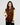 Women's Button Down Baseball Varsity Bomber Jacket Brownie