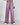 Comfort Stretch Open Bottom Terry Trouser Lavender