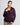 Classic Mock Neck Zipper Jacket Purple