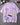Love The World Graphic Drop Shoulder Oversized T-shirt Lavender