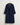 Classic Old Money Chic Long Coat Navy