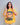 Good Vibes Graphic Vneck Drop Shoulder Oversized Tee Yellow