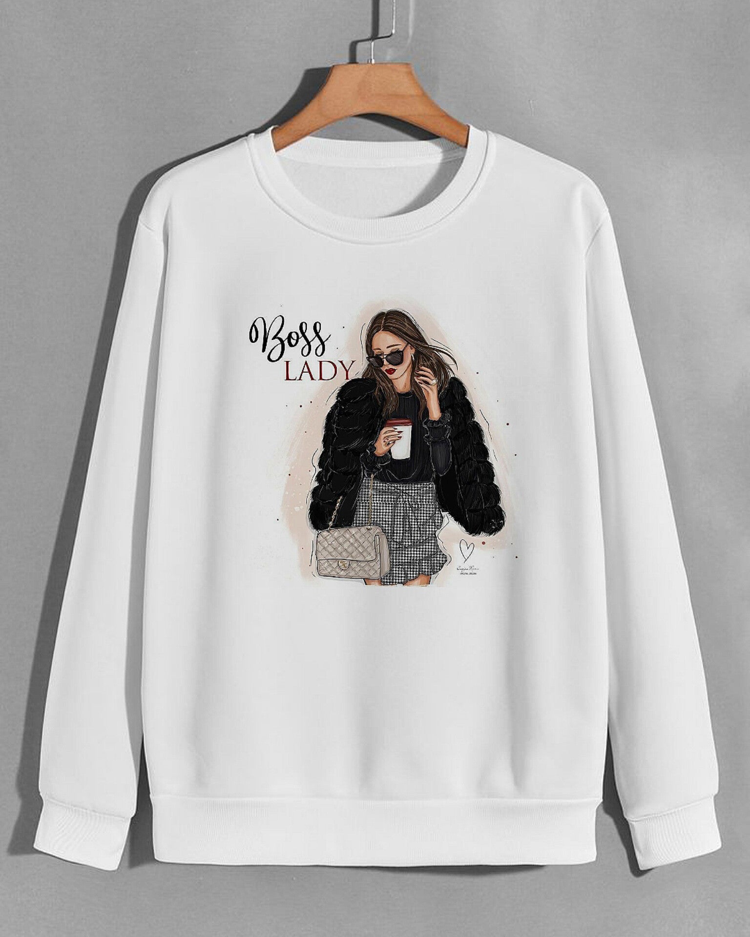 Boss Lady Graphic Sweatshirt