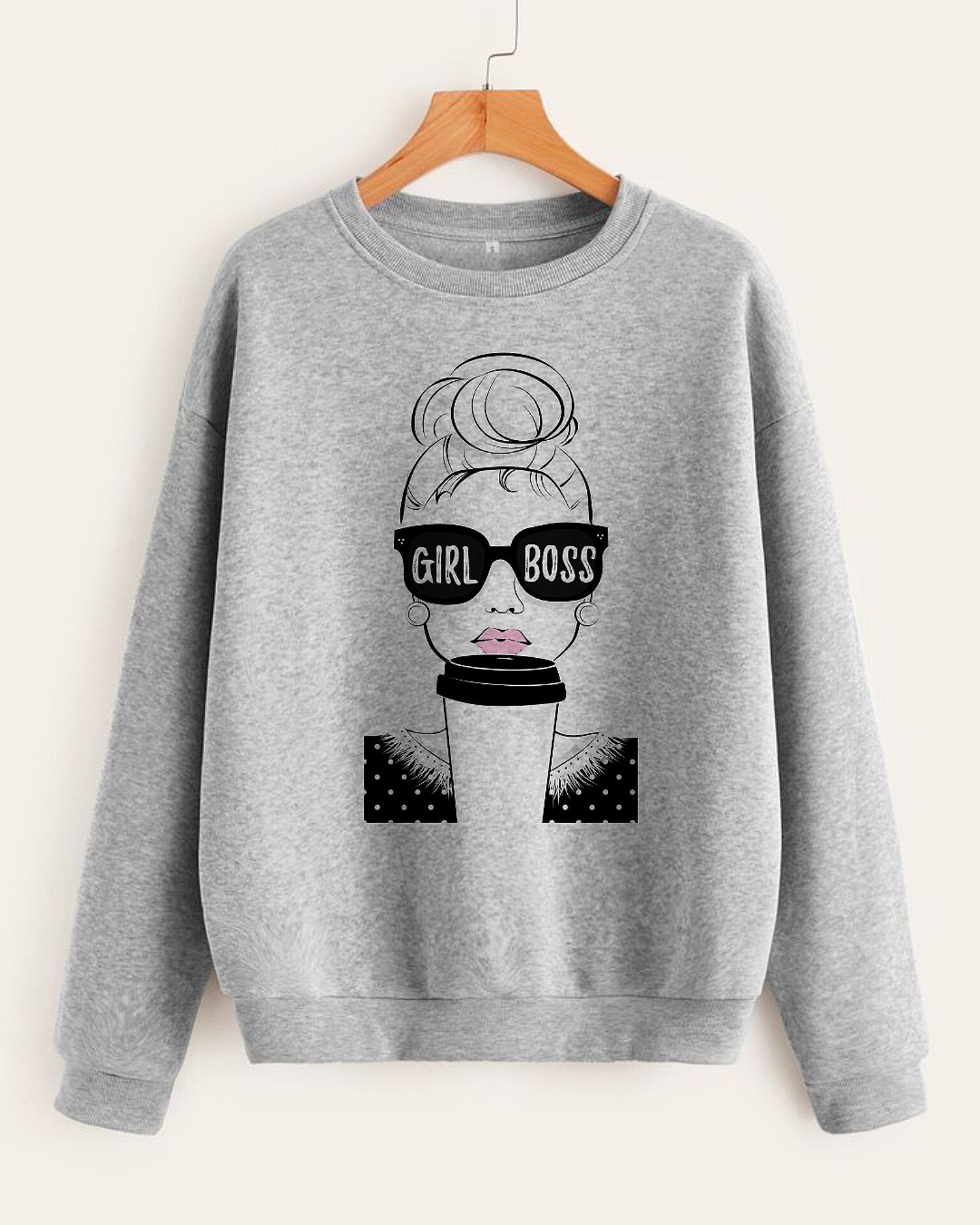 Girl Boss Graphic Sweatshirt