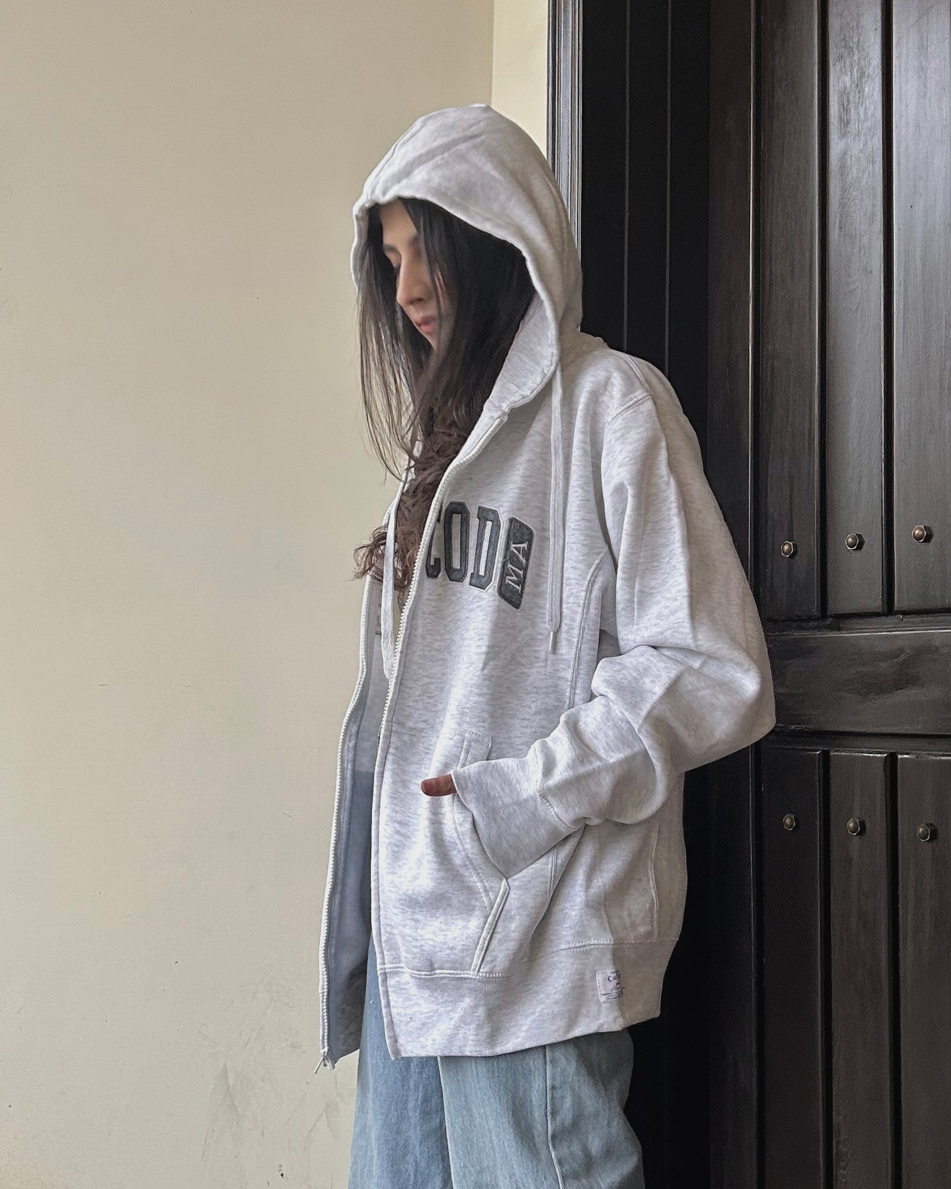 CapeCod zipper Pullover Hood