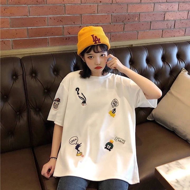 Baby Looney Tunes Graphic Drop shoulder Oversized Tee