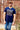 Good Vibes Graphic Mens T-shirt- Navy Blue